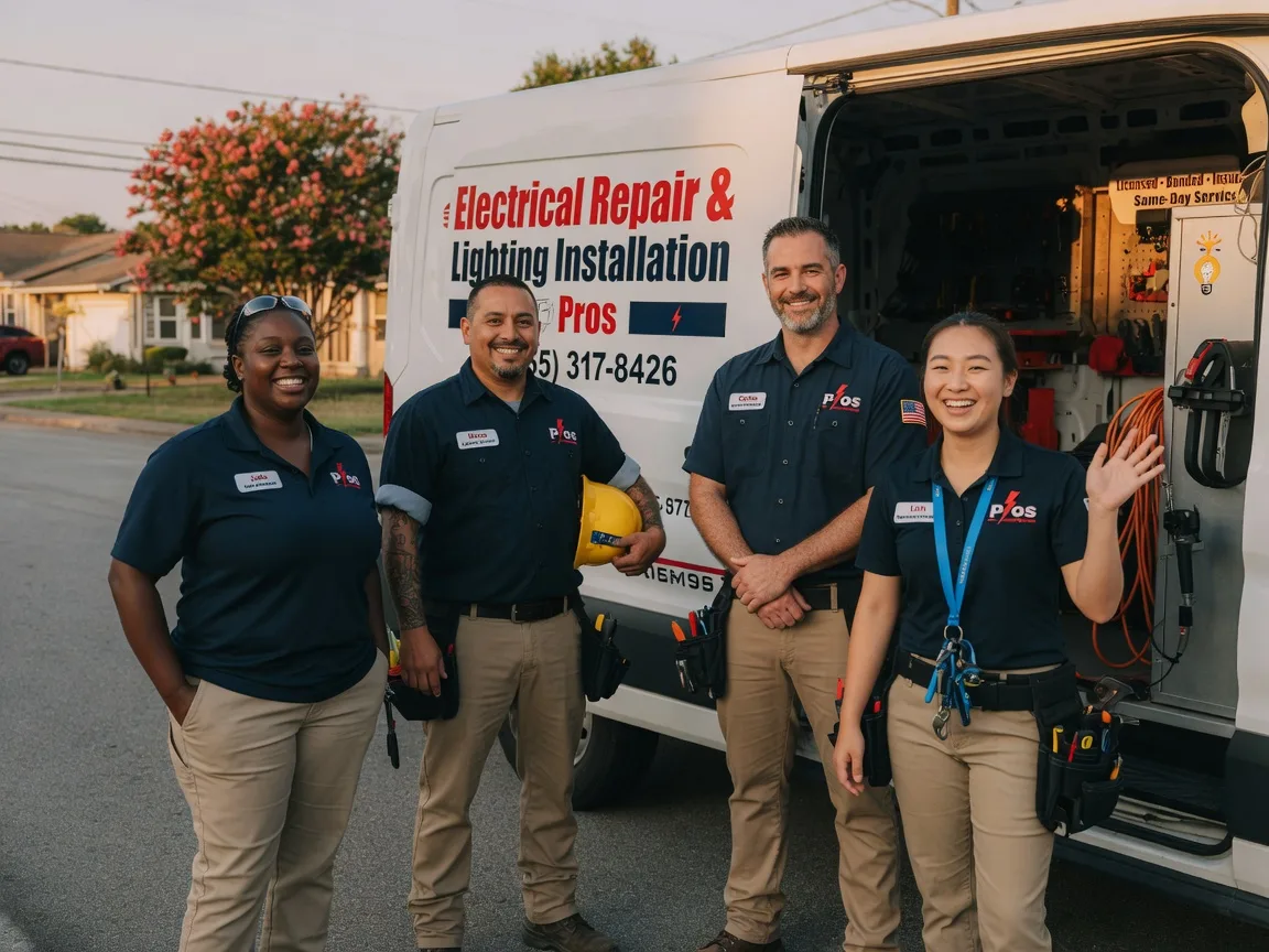 Licensed Electrician company in Blum, TX
